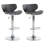 Adjustable Height Chairs, Bar Stools - Set of 2