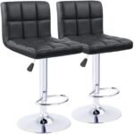Bar Stools / Kitchen Breakfast Chairs - Set of 2
