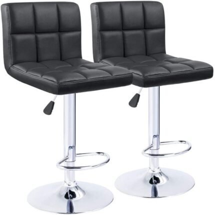 Bar Stools / Kitchen Breakfast Chairs - Set of 2
