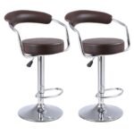 Bar Stools with Arms Set of 2 - Image 7