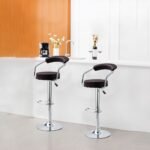 Bar Stools with Arms Set of 2 - Image 10