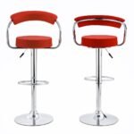 Bar Stools with Arms Set of 2 - Image 15