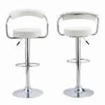 Bar Stools with Arms Set of 2 - Image 21