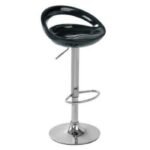 Barstool - Glossy Cutout Barstool with Gear Lift