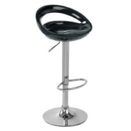 Barstool - Glossy Cutout Barstool with Gear Lift