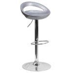 Barstool - Glossy Cutout Barstool with Gear Lift - Image 9