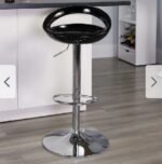 Barstool - Glossy Cutout Barstool with Gear Lift - Image 3