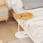 Coffee Table C-Shape Side Table Wooden End Table Couch Table Snack Table - Image 12