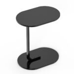 Coffee Table C-Shape Side Table Wooden End Table Couch Table Snack Table