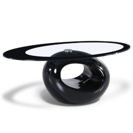 Coffee Tables - Tempered Glass - Black