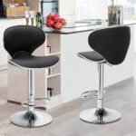 Decorum & Co - Nordic Adjustable Bar Stool - Set of 2 - Image 4