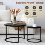 Decorum and Co - Luna Nesting Coffee Table Set - Image 8