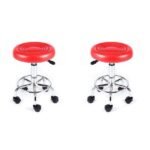 Diyya Rolling barstool - set of 2 - Image 2