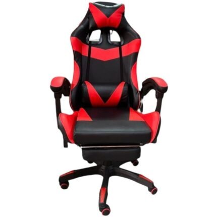 Ergonomic Gaming Chair with Footrest