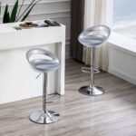 Height Adjustable Bar Stools/Kitchen Counter Chairs - Set of 2 - Image 28