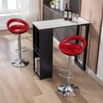 Height Adjustable Bar Stools/Kitchen Counter Chairs - Set of 2 - Image 24