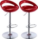 Height Adjustable Bar Stools/Kitchen Counter Chairs - Set of 2 - Image 21