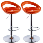 Height Adjustable Bar Stools/Kitchen Counter Chairs - Set of 2 - Image 16