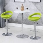 Height Adjustable Bar Stools/Kitchen Counter Chairs - Set of 2 - Image 8