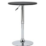 JOST Black Round Bar Table