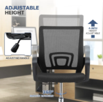 Modern Adjustable Ergonomic Office Chair Computer Chair Mesh - Image 5