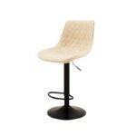 Modern Luxury Comfortable Swivel Bar Stool Chair Adjustable Height - Image 7