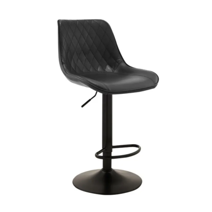 Modern Luxury Comfortable Swivel Bar Stool Chair Adjustable Height