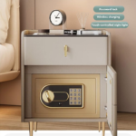 Modern Smart Bedside Table with Digital Safe Lock - Image 5