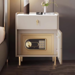 Modern Smart Bedside Table with Digital Safe Lock - Image 2
