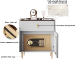 Modern Smart Bedside Table with Digital Safe Lock - Image 4