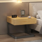 Nightstand Bedside Bedroom Table Side Storage Table With Drawer Silent - Image 11