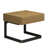 Nightstand Bedside Bedroom Table Side Storage Table With Drawer Silent - Image 8
