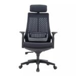 Mid-Back Executive Ergonomic Height Adjustable Office Chair - Black