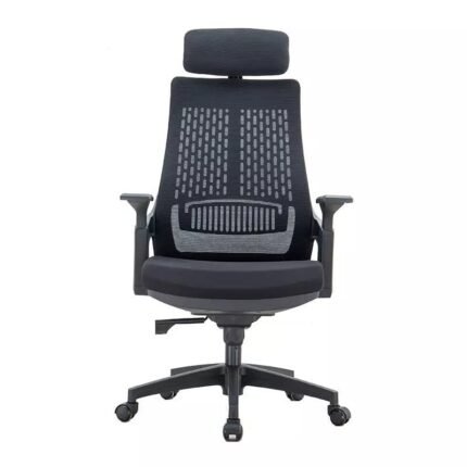 Mid-Back Executive Ergonomic Height Adjustable Office Chair - Black
