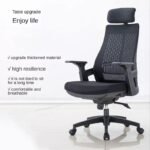 Mid-Back Executive Ergonomic Height Adjustable Office Chair - Black - Image 3