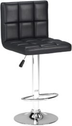 Stylish Adjustable Tufted Kitchen Counter/Bar Stool