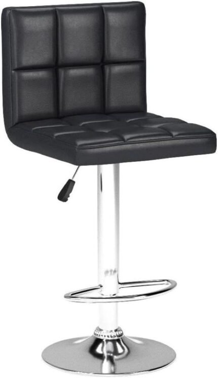 Stylish Adjustable Tufted Kitchen Counter/Bar Stool