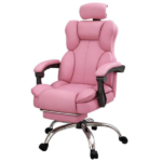 Executive Office Chair, High-Back Ergonomic Reclining Swivel Lumbar Support - Image 4