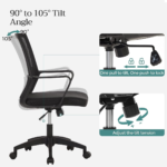 Modern Classic Mesh Ergonomic Office Chair - Image 5