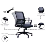 Modern Classic Mesh Ergonomic Office Chair - Image 2